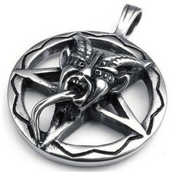 Inverted Pentagram Necklace