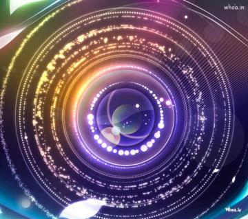 Round Wallpaper Purple Blue Circle Violet Spiral