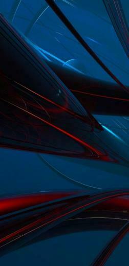 Abstract Red Blue Wallpaper Clean Galaxy Colour Digital Art