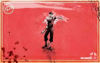 Scout Tf2 Team Fortress Wallpaper Background