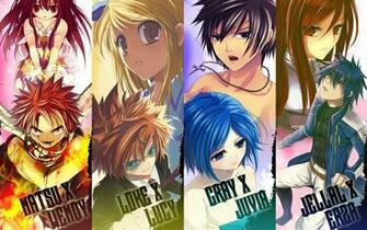 Wendy Loke Lucy Gray Juvia Jellal Erza Fairy Tail Mage Wallpaper