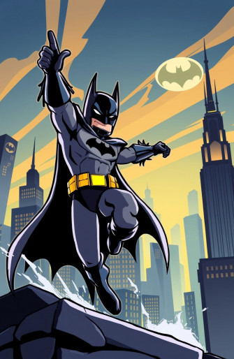 Batman Cartoon Wallpaper