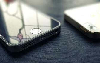 iPhone 5s Gold Design HD Wallpaper