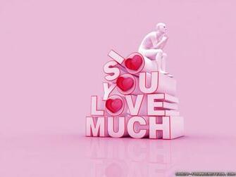 Wallpaper Thinking Love You So Much