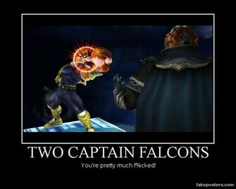 Captain Falcon Wallpaper Two Falcons By