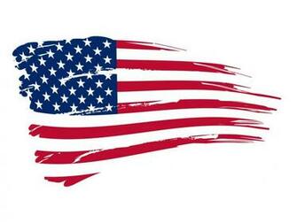 United States Of America The Map And Flag Clipart Best