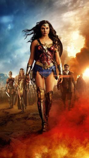 Wonder Women Phone Wallpaper Top