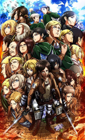 Attack On Titans 4k Main Casts Wallpaper