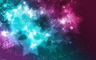 Cool Custom Background Neon Stars Pink