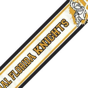 Ncaa Central Florida Knights Prepasted Wallpaper Border Contemporary