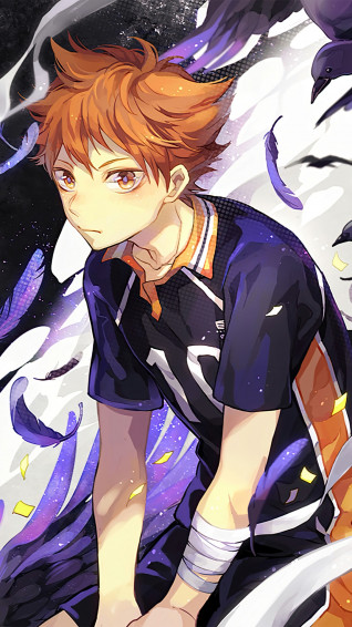 Shoyo Hinata Haikyuu Anime Crow 4k HD Wallpaper