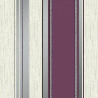 Vymura Synergy Stripe Plum Wallpaper M0800 Cut Price