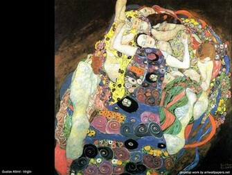 Gustav Klimt Wallpaper Painting