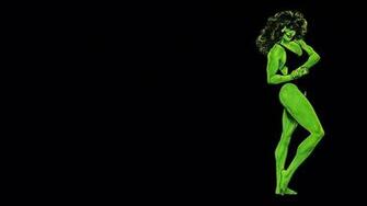 She Hulk Computer Wallpaper Desktop Background