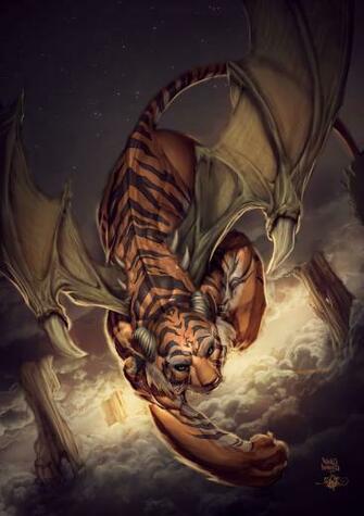 Tiger Dragon Inferno Card Game By Paulobarrios