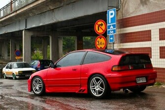 Honda Crx Coupe Tuning Japan Cars Wallpaper