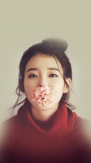 Kpop Iu Singer Music Cute Girl Sexy iPhone Wallpaper