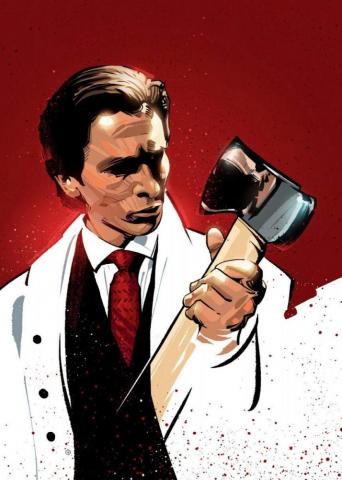 Amazon American Psycho Poster Horor Movie Wall Decor