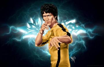 Bruce Lee Graff Wallpaper By Nerkin