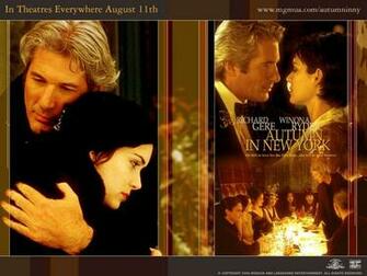 Autumn In New York Movies Wallpaper