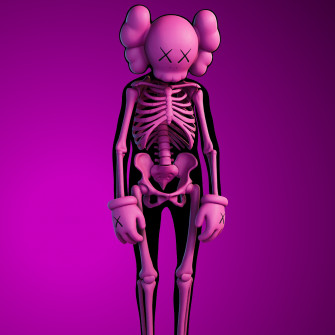 Fortnite Kaws Skeleton Skin Characters Costumes Skins