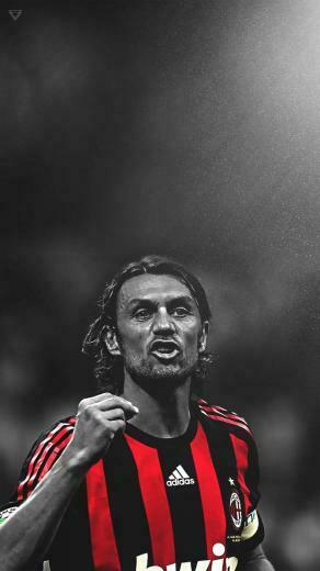 Paolo Maldini iPhone Wallpaper By Sam4saken