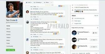 Junior Ntr Fans Shaming Mahesh Babu In Tom Cruise Pag