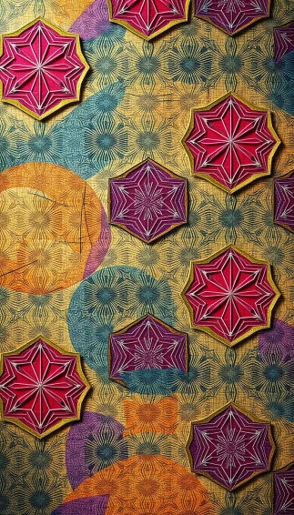 Modern Lattice Wallpaper