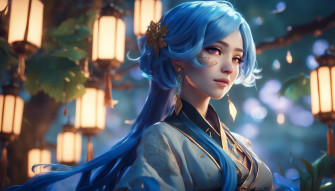 Genshin Impact Yelan Wallpaper