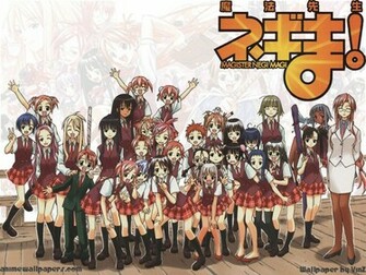 Wallpaper Negima Fond D Cran Photos