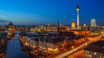 Fotos Berlin Deutschland Stra E Nacht Flusse Haus St Dte Wallpaper