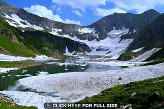 Gattain Lake Kashmir Pakistan Wallpaper
