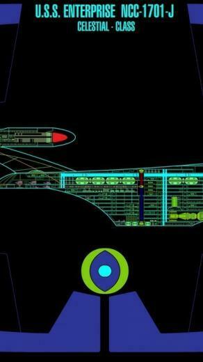 Ncc J Star Trek Enterprise Uss Schematic Wallpaper