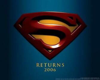 Superman Symbol Wallpaper Stock Photos