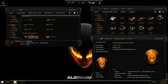 Alienbreed Orange Skinpack Windows Customization Theme