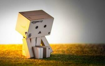 Box Amazon Sad Alone Mood Toy Grass Sunset Sitting Wallpaper