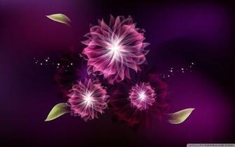 Abstract Flowers Wallpaper