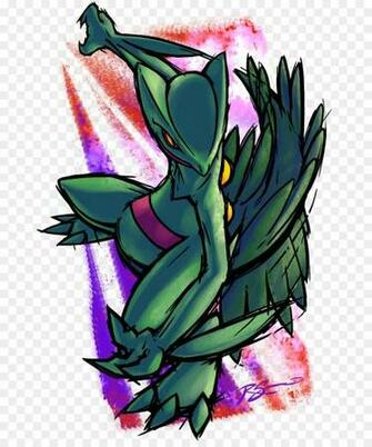 Sceptile Video Games Grovyle Desktop Wallpaper Image Png