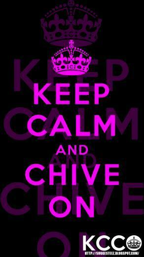 Kcco Black Pink Keep Calm And Chive On Classic Iph By Suggesteez