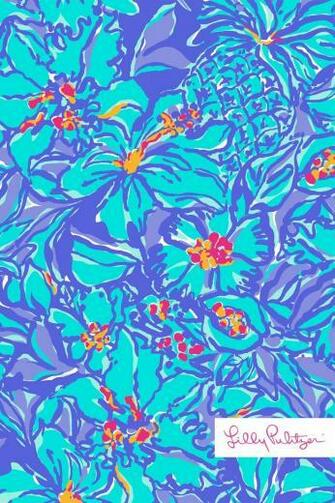 Lilly Pulitzer Mai Tai iPhone Wallpaper Preppy Patterns