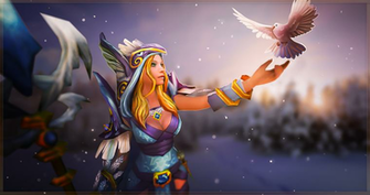 Dota Crystal Maiden Wallpaper