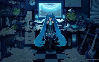 Kawaii Gaming Girl Wallpaper