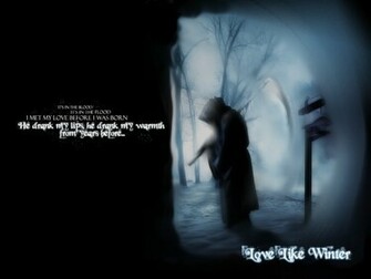 Love Like Winter Wallpaper Desktop Background