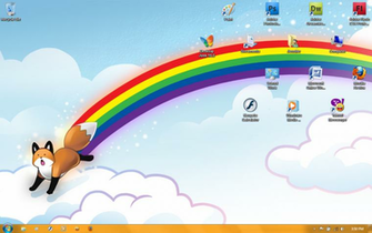 Stupidfox Desktop Theme By Chibiangel86 Customization