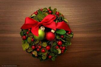 Wallpaper Holidays New Year Christmas Wreath