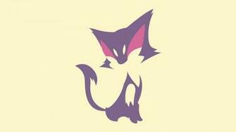 Purrloin Minimalist Wallpaper By Krukmeister