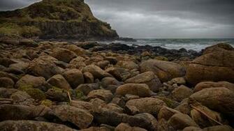 Causeway Rocks HDr Photo Taken Near The Giant S