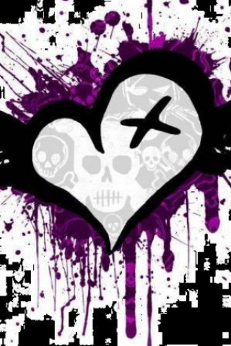 Emo Abstract Wallpaper For iPhone