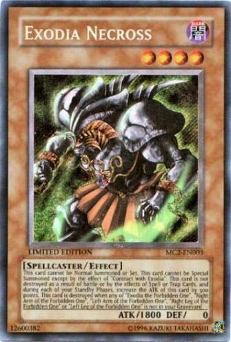 Exodia Necross Level Yu Gi Oh Master Collection