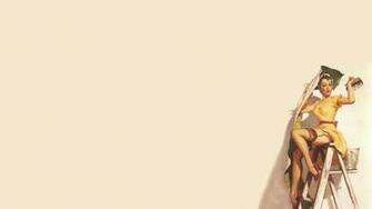 Vintage Pin Up Wallpaper For Desktop Full HD
